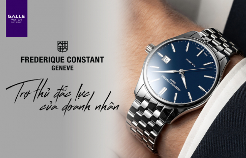 Đồng hồ Frederique Constant - Trợ thủ đắc lực của doanh nhân