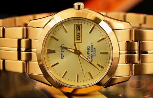 Top 7 đồng hồ Seiko mạ vàng hot nhất Galle Watch
