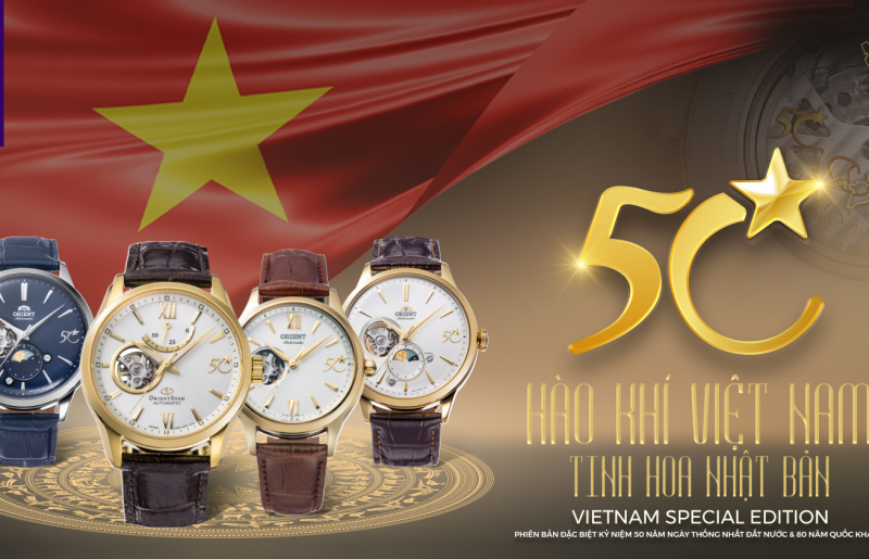 (Chính thức) Mở bán bộ sưu tập Orient Vietnam Special Edition 2025 - Hào khí Việt Nam, Tinh hoa Nhật Bản