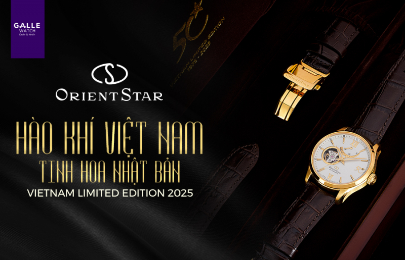 Orient Star Vietnam Limited Edition 2025 - Hào khí Việt Nam, Tinh hoa Nhật Bản