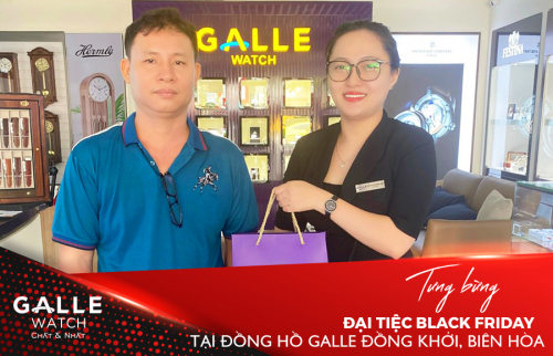 Tưng bừng đại tiệc Black Friday tại Đồng hồ Galle Đồng Khởi, Biên Hòa