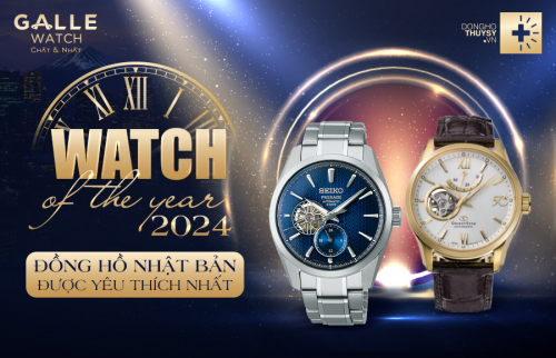 [WATCH OF THE YEAR] HẠNG MỤC ĐỒNG HỒ NHẬT BẢN ĐƯỢC YÊU THÍCH NHẤT