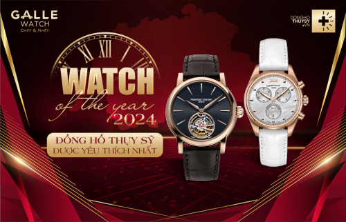 [WATCH OF THE YEAR] HẠNG MỤC ĐỒNG HỒ THỤY SỸ ĐƯỢC YÊU THÍCH NHẤT
