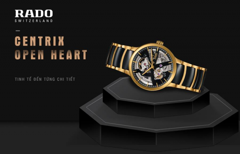 [Review] Đồng hồ Rado Centrix - Tinh giản và sang trọng