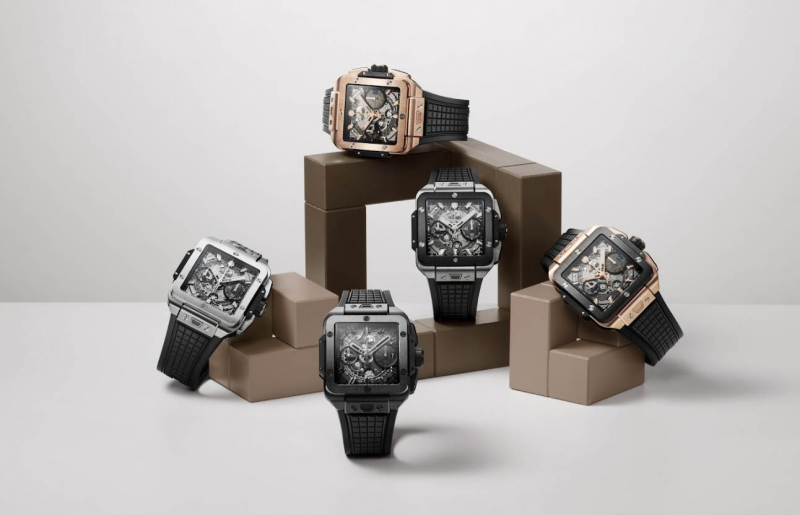 Hublot trình làng thiết kế mặt vuông lần đầu tại Watches & Wonders 2022