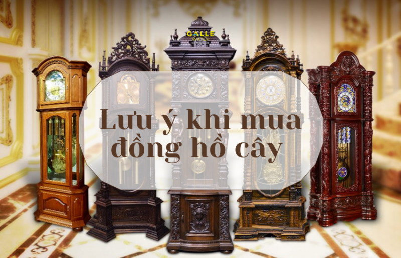 5 lưu ý khi mua đồng hồ cây