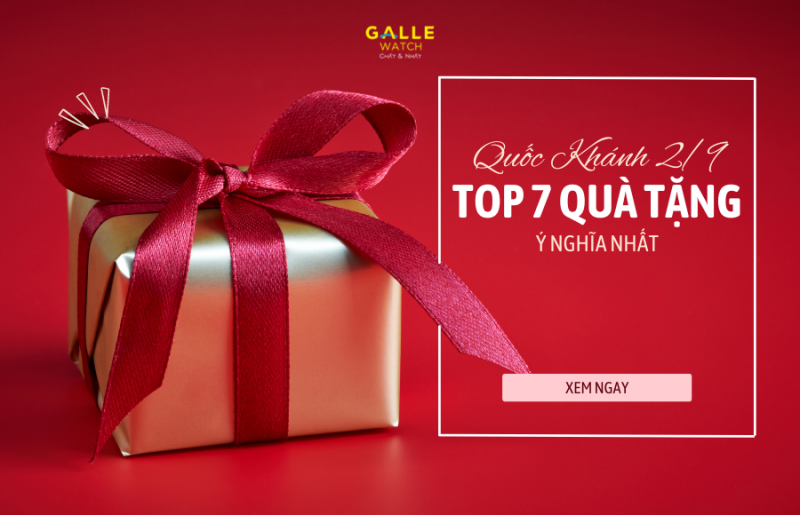 7+ quà tặng không thể bỏ qua trong dịp Quốc Khánh 2/9 