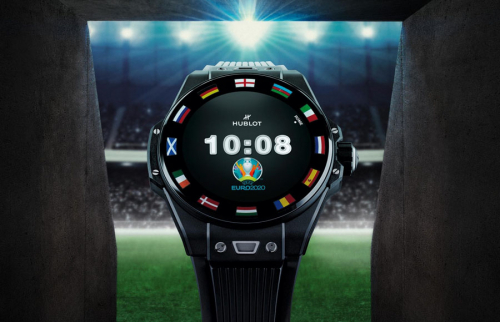 Chính thức lộ diện đồng hồ Smartwatch Hublot Big Bang E phiên bản Euro 2021