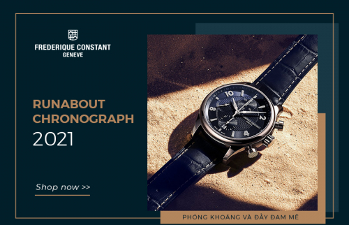 Frederique Constant Runabout Collection 2021 - Phóng khoáng và đầy đam mê