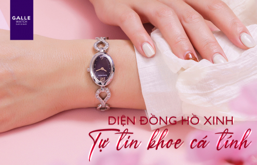 Diện đồng hồ xinh, tự tin khoe cá tính