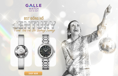 Bộ sưu tập đồng hồ kim cương Century - Món quà Valentine dành tặng nàng thơ