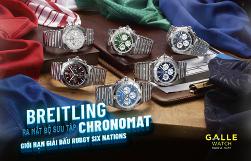 Breitling ra mắt bộ sưu tập Chronomat giới hạn giải đấu Rubgy Six Nations