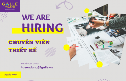 Tuyển dụng vị trí chuyên viên thiết kế