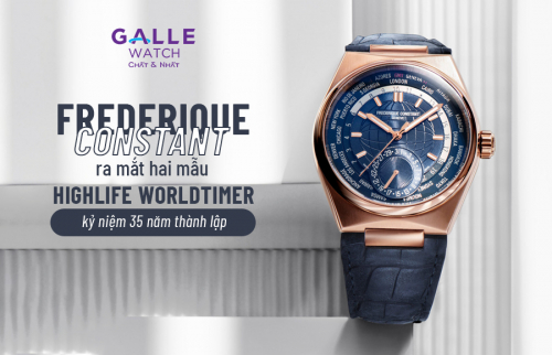 Frederique Constant ra mắt hai mẫu Highlife Worldtimer kỷ niệm 35 năm thành lập