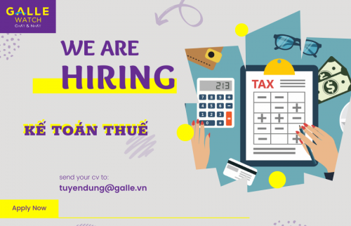 Tuyển dụng vị trí kế toán thuế
