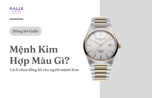 Mệnh Kim hợp màu nào? Đồng hồ phù hợp với người mệnh Kim