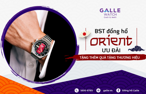 [Tuần lễ Đồng hồ Nhật Bản 2023] TOP đồng hồ Orient ưu đãi 15%