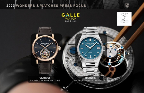 Frederique Constant bùng nổ tại sự kiện Watches & Wonders 2023 với 02 siêu phẩm mới ra mắt 