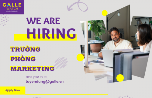 Tuyển dụng vị trí trưởng phòng Marketing