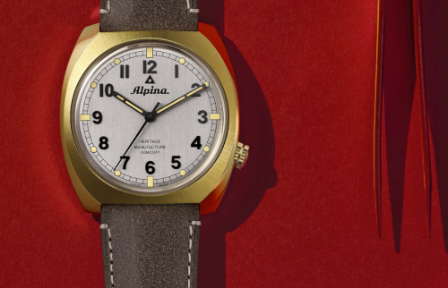 Alpina giới thiệu thiết kế di sản Startimer Pilot Heritage Manufacture