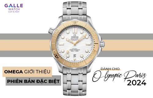 Omega giới thiệu phiên bản đặc biệt dành cho Olympic Paris 2024