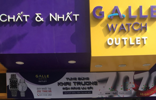 Outlet là gì? Galle Watch có sở hữu outlet không?