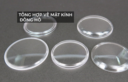 Mặt kính đồng hồ: Phân biệt chi tiết Kính Mica, Mineral Glass và Sapphire