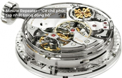 Khái niệm Minute Repeater - "Cơ chế phức tạp nhất trong thế giới đồng hồ"
