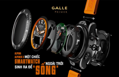 ALPINA ALPINER X - MỘT CHIẾC SMARTWATCH SINH RA ĐỂ “SỐNG” NGOÀI TRỜI
