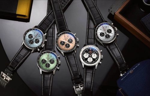Breitling tái thiết kế dòng sản phẩm Navitimer với loạt phối màu ấn tượng