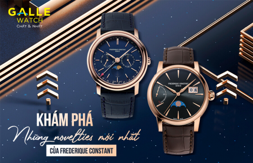 KHÁM PHÁ NHỮNG NOVELTIES MỚI NHẤT CỦA FREDERIQUE CONSTANT