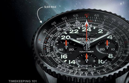 Hướng dẫn sử dụng slide rule trên Breiting Navitimer