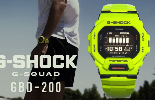 Casio G-Shock Fitness: Có phải đối thủ của các thiết bị đeo thể thao