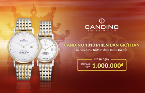 [CHÍNH THỨC MỞ BÁN] Phiên bản giới hạn CANDINO 1010 - Thăng Long nghìn năm, Tinh hoa hội tụ