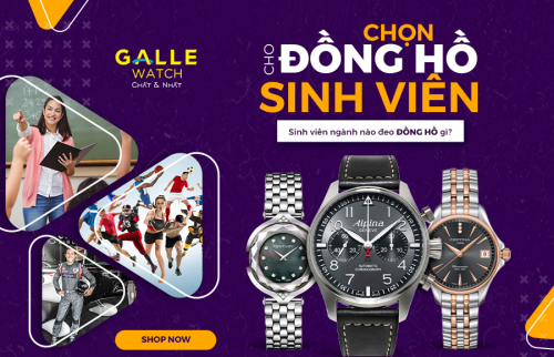 Chọn đồng hồ theo ngành học - Bí kíp tự tin nhập học