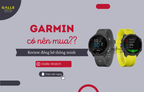 Có nên mua đồng hồ thông minh Garmin không?