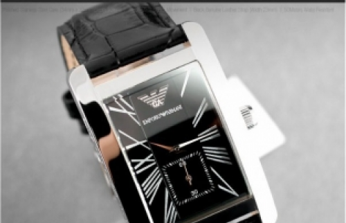 Đồng hồ Armani mặt vuông thể hiện đẳng cấp của phái mạnh