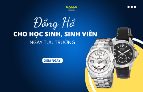 Top đồng hồ tốt nhất dành cho học sinh, sinh viên trong ngày tựu trường