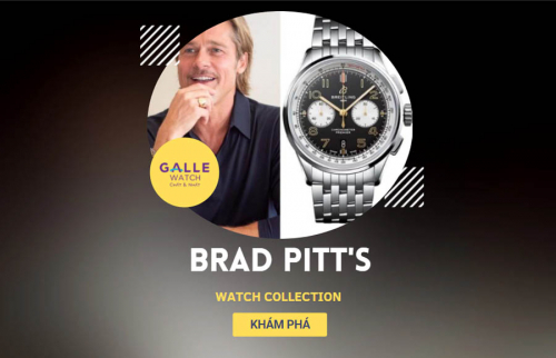 Bộ sưu tập đồng hồ của Brad Pitt