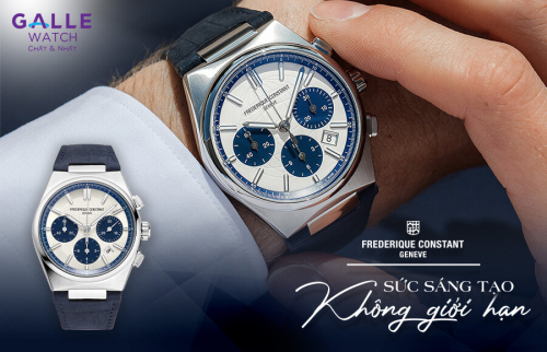 Đồng hồ Frederique Constant - Sức sáng tạo không giới hạn