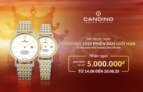 [CHÍNH THỨC] CANDINO 1010 - Phiên Bản Giới Hạn Kỷ Niệm 1010 Năm Thăng Long - Hà Nội