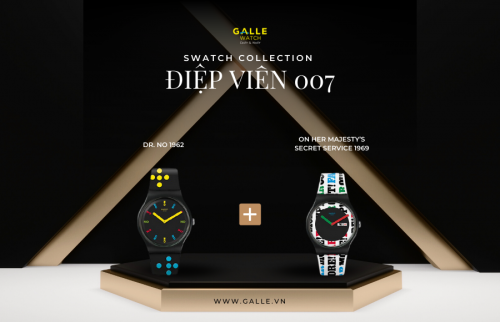 Chiêm ngưỡng bộ sưu tập Swatch dành riêng cho điệp viên 007