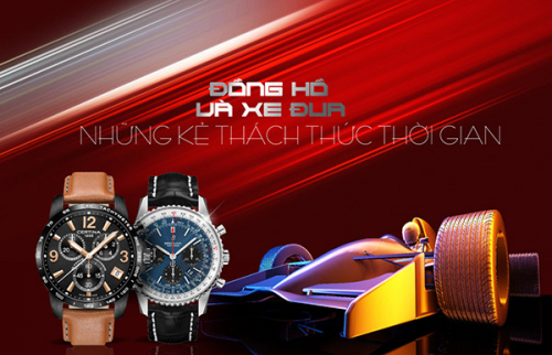 Đồng hồ và xe đua - Những kẻ thách thức thời gian!