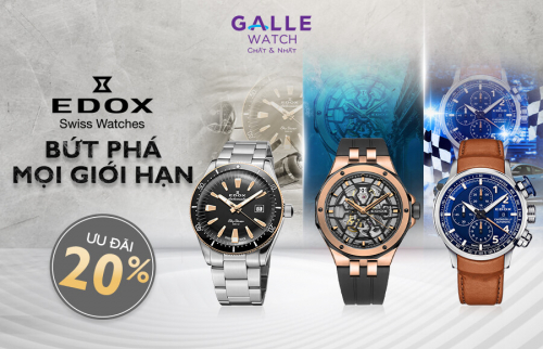[Ưu đãi 20%] Đồng hồ Edox - Bứt phá mọi giới hạn