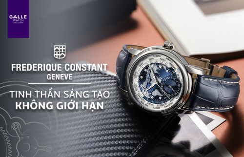 [ƯU ĐÃI 10%] FREDERIQUE CONSTANT VÀ TINH THẦN SÁNG TẠO KHÔNG GIỚI HẠN