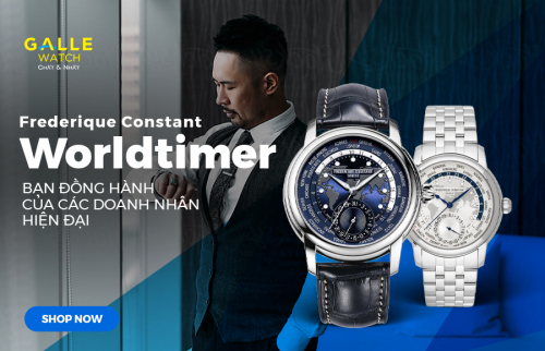 Frederique Constant Classic Worldtimer Manufacture - Bạn đồng hành của các doanh nhân hiện đại