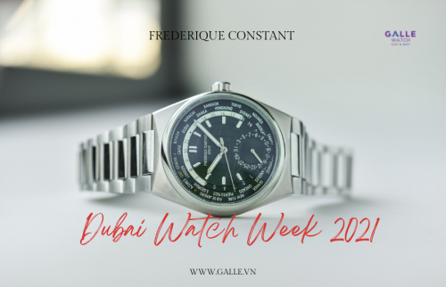 Hai phiên bản giới hạn tuyệt đẹp của Frederique Constant tại Dubai Watch Week 2021