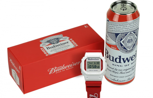 Đồng hồ Casio G-Shock x Budweiser: Nổi bật ngày hè