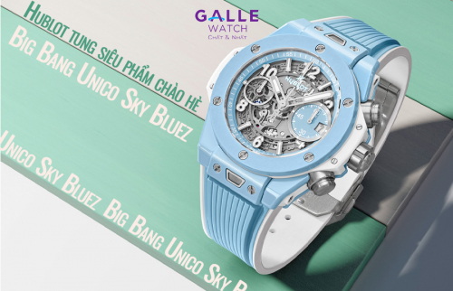Hublot tung siêu phẩm chào Hè -  Big Bang Unico Sky Blue