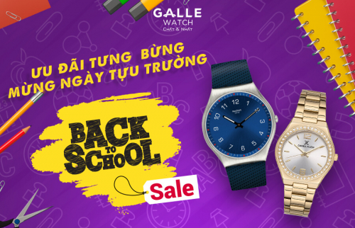 Ưu đãi tưng  bừng - Mừng ngày tựu trường